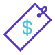 Unlock revenue opportunities icon - Tag with '$'